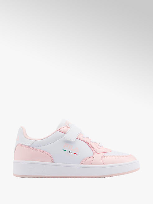 Fila różowo-białe sneakersy dziewczęce Fila