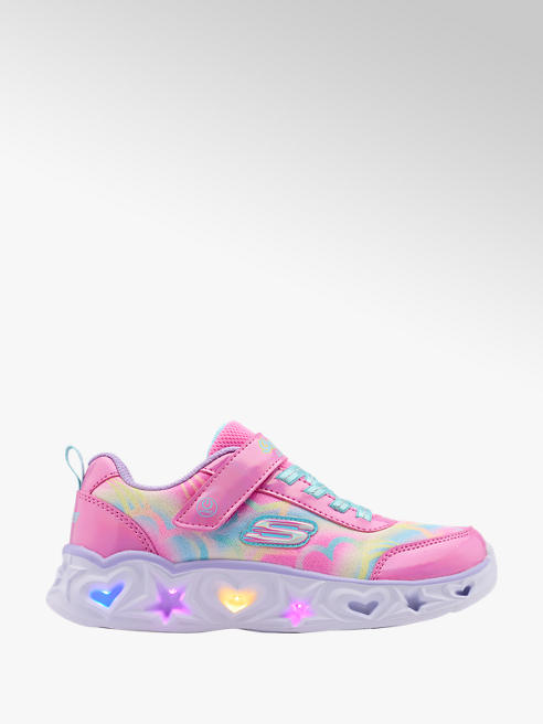 Skechers różowo-niebieskie sneakersy dziewczęce Skechers Kaileigh 2.0