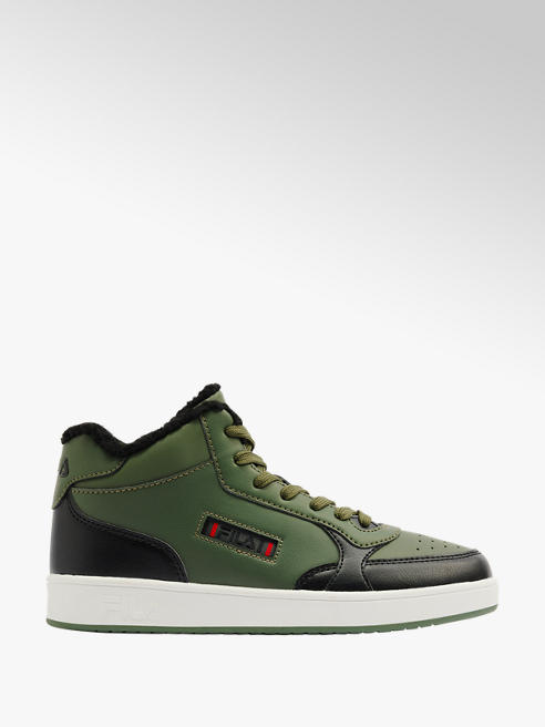 Fila zielono-czarne sneakersy młodzieżowe Fila 