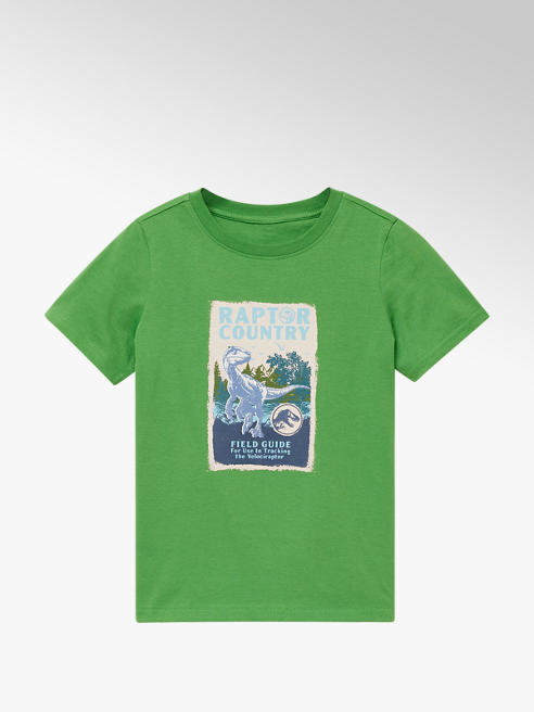Jurassic World zielony tshisrt dziecięcy 