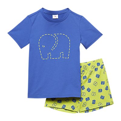 elefanten Pyjama - blau