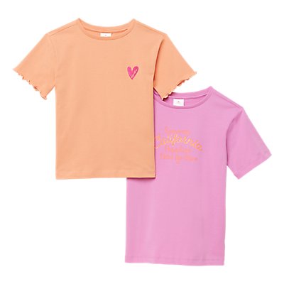 elefanten Twin Set T-Shirts - orange/pink