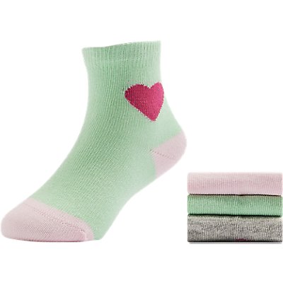 elefanten 3er Pack Socken - mint/grau/pink
