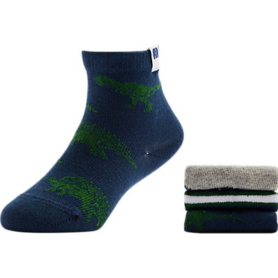 elefanten 3er Pack Socken - navy/grau