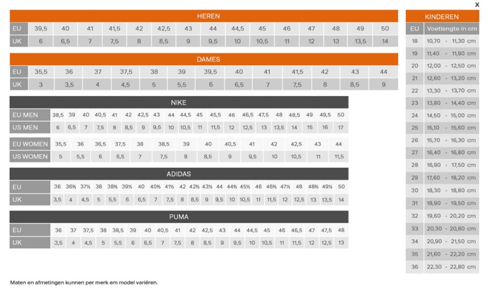 Jongens sneakers - De leukste sneakers t/m maat 40