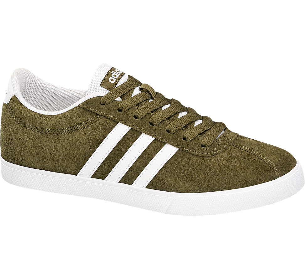 Deichmann Schuhe adidas Damen Sneaker COURTSET W olive Neu Deichmann Schuhe adidas Damen Sneaker COURTSET W olive Neu