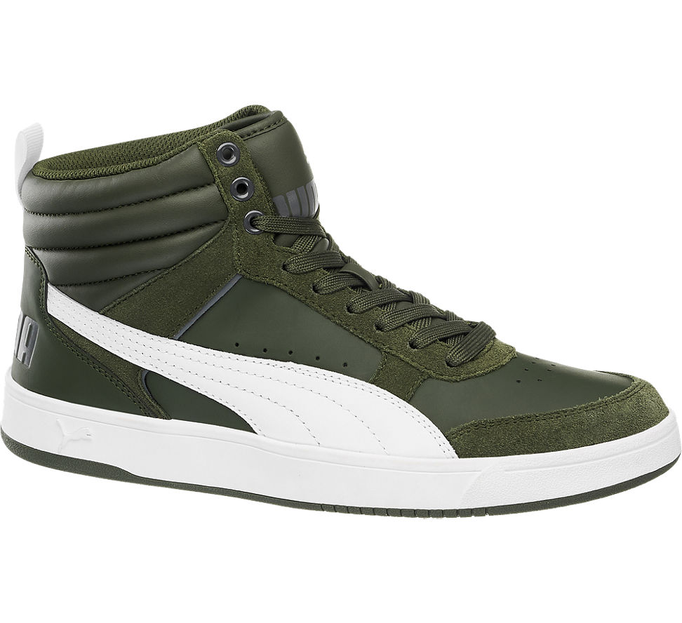 Details zu Puma Herren Mid Cut REBOUND STREET V2 olive Neu PUMA Herren Mid Tops günstig kaufen | eBay