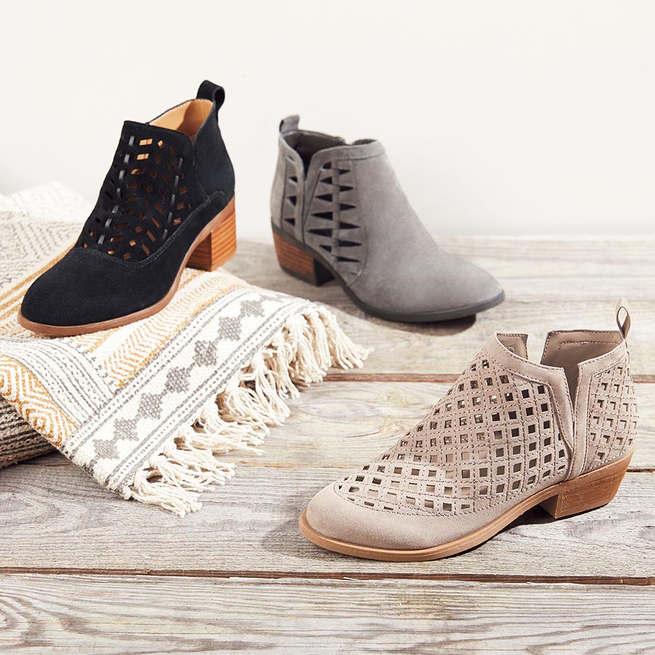 CUT OUT BOOTIES